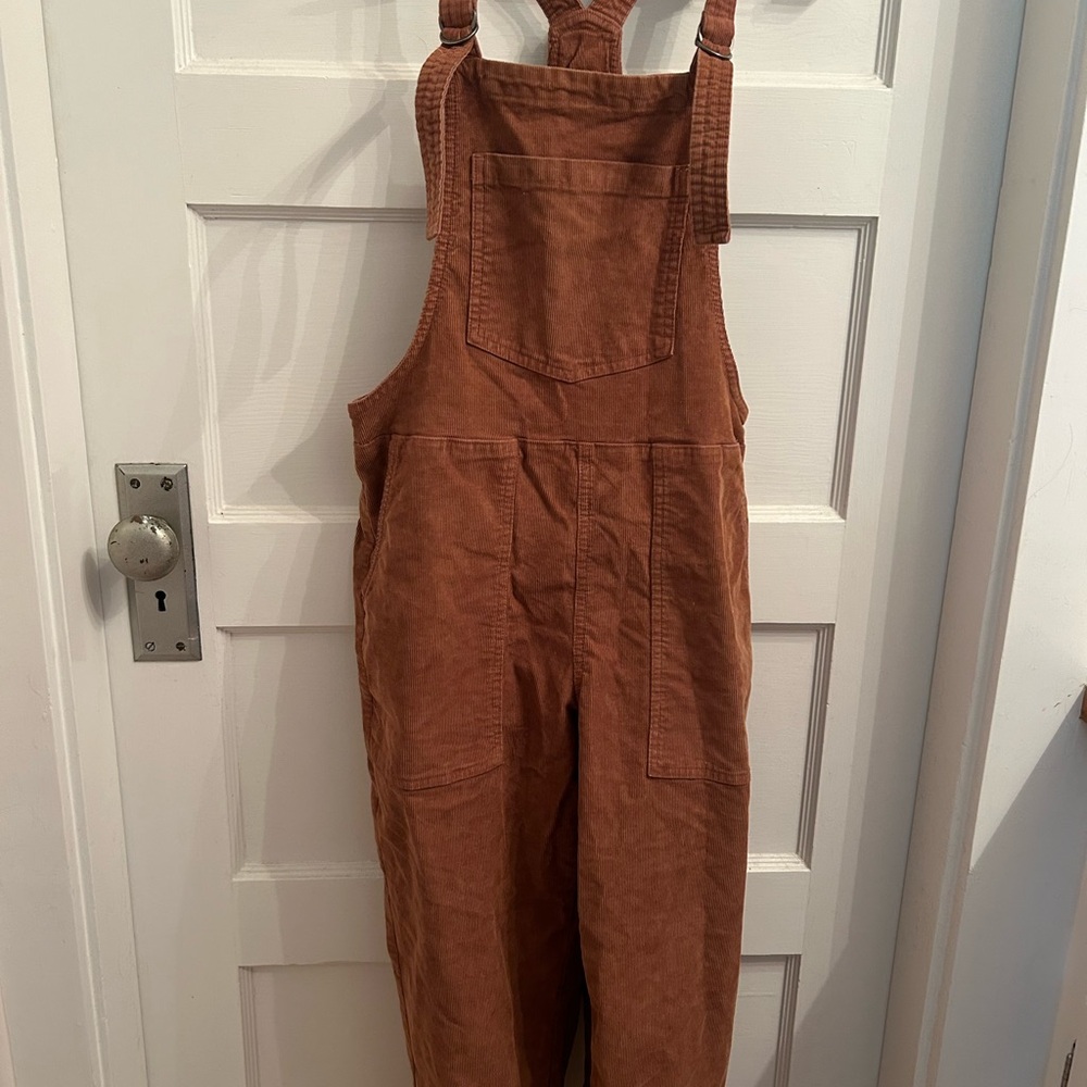 Aerie corduroy overalls